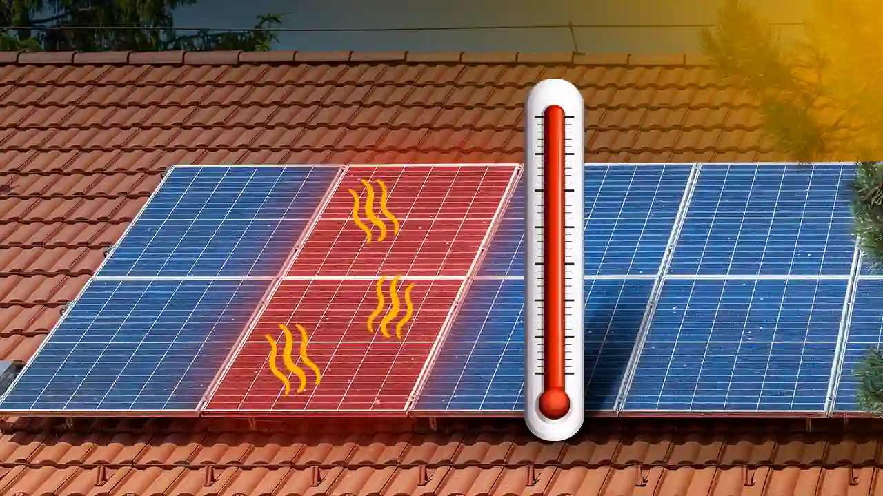 Como a TEMPERATURA afeta a PLACA SOLAR
