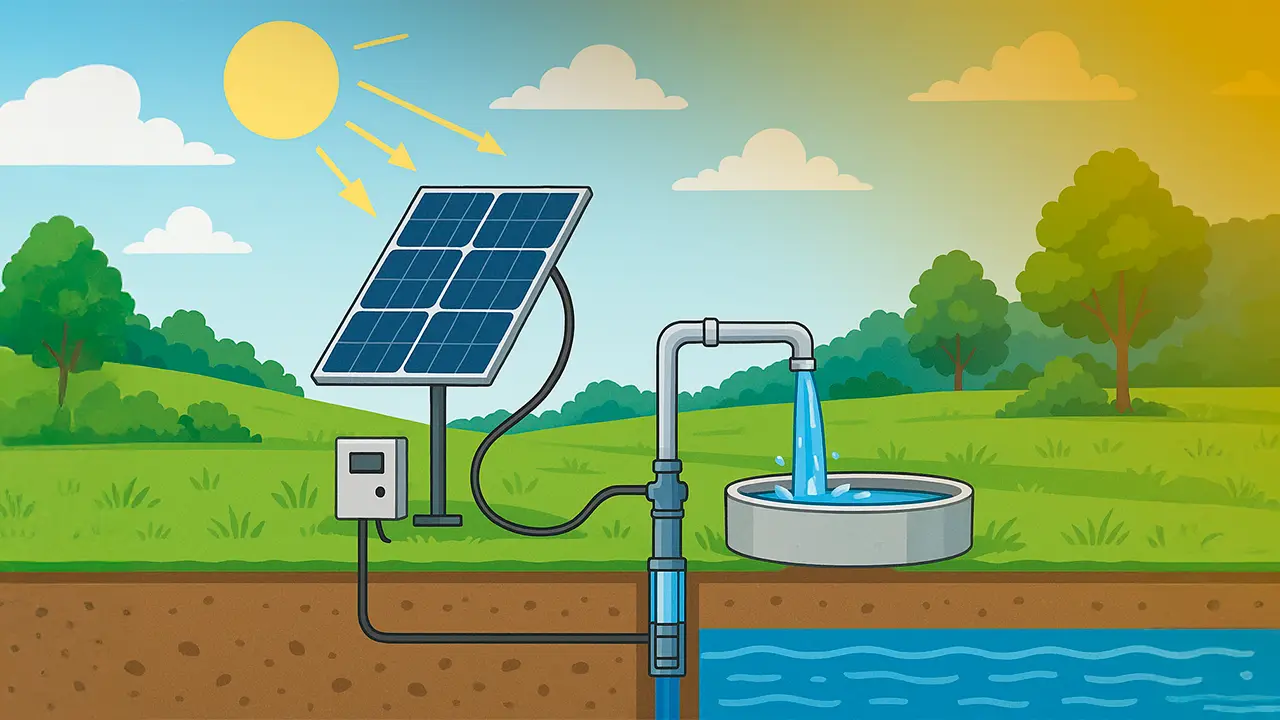 Sistemas de bombeamento solar